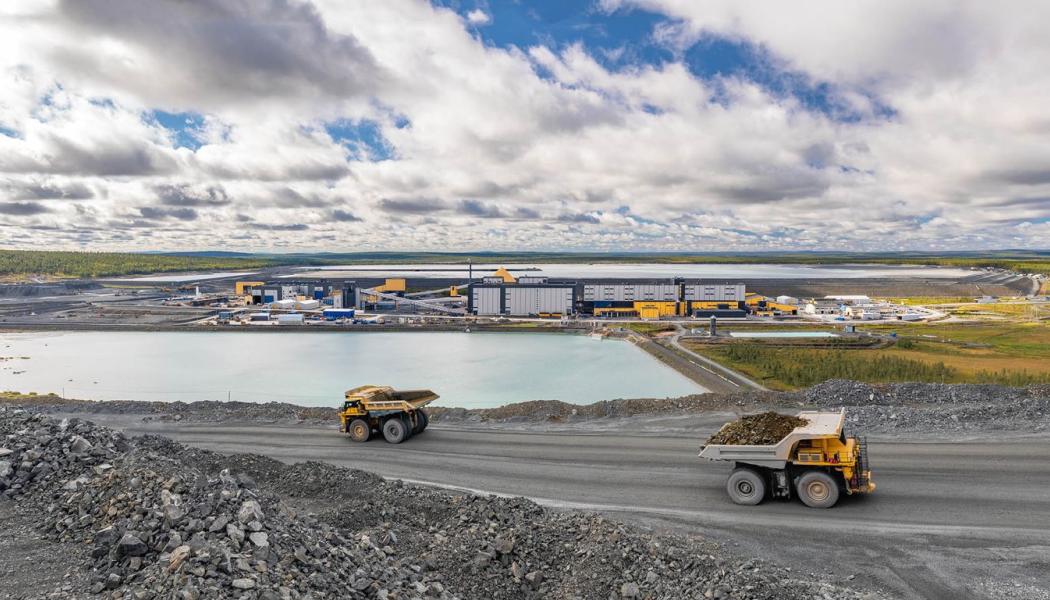 Dagbrott i ett av Finlands mest betydande mineralfyndsområden. Boliden Kevitsa är en polymetallgruva i Sodankylä kommun i norra Finland och en viktig arbetsgivare i regionen. Huvudprodukterna är koppar- och nickelkoncentrat. Koncentraten innehåller även kobolt, platina, palladium och guld. Foto: Boliden Kevitsa