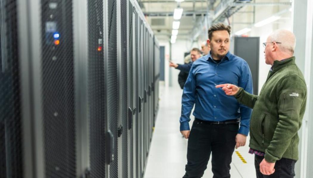 Borealis datacenter i finländska staden Kajana, där även Redeve Oy deltar. Foto: Kajana Stad