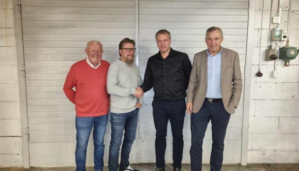 Reidar Östman Roland Wikblom Daniel Ytterbom Lars Bonnedahl. Foto: Bravida 