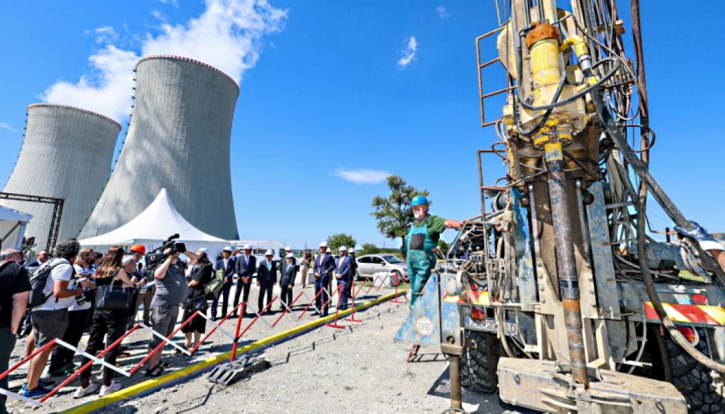 En ceremoni ägde nyligen rum vid kärnkraftverket i Dukovany i Tjeckien för att markera starten på en detaljerad platsundersökning inför byggandet av två koreanskt levererade APR1000-reaktorer där. Foto: KHNP
