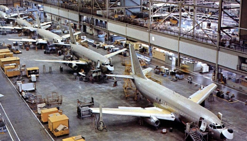 Boeing-fabrik. Foto: Click Americana - https://www.flickr.com/photos/clickamericana/53626818190/Wikimedia Commons