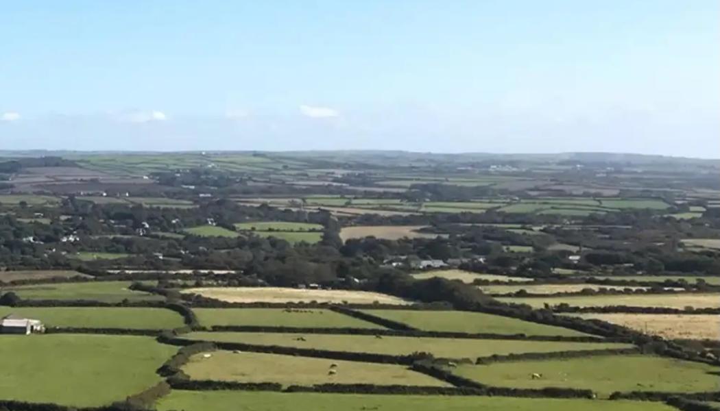 Cornish Tins exploateringsområde i brittiska regionen Cornwall. Foto: Cornish Tin