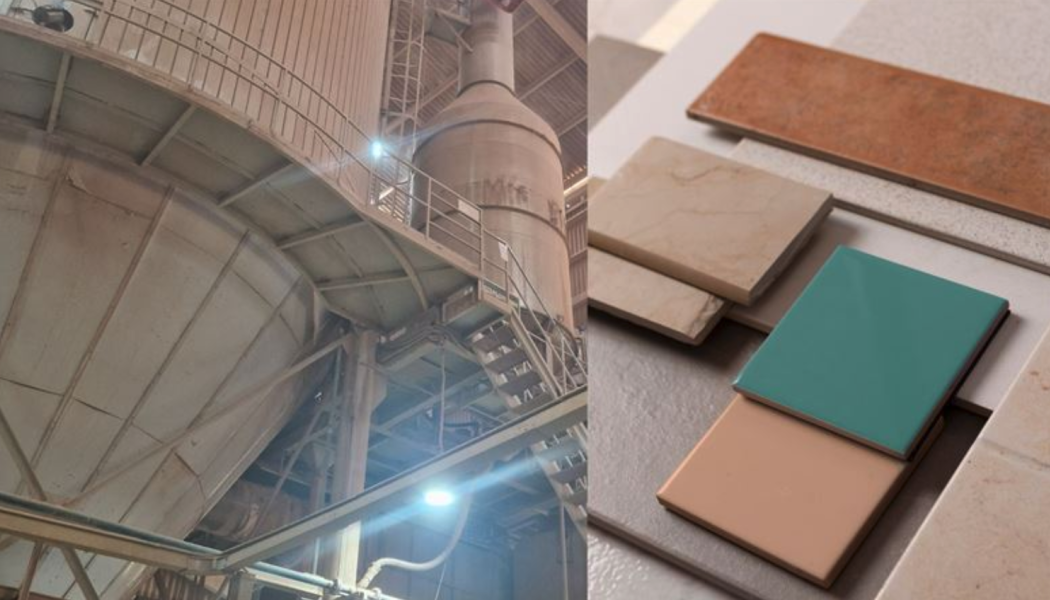 Uppsalabaserade startupen Drupps återvinner 25 000 ton vatten per år hos en av världens största tillverkare av keramiska material. Foto: Grupo Lamosa