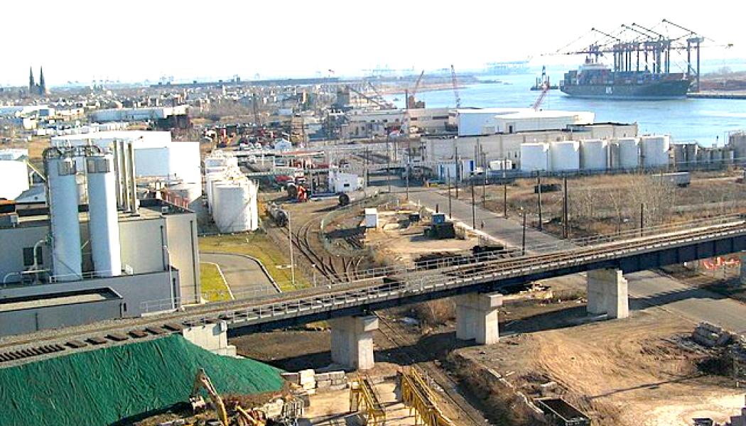 Industriområde i New Jersey i USA. Foto: Wikipedia Common Lic. 