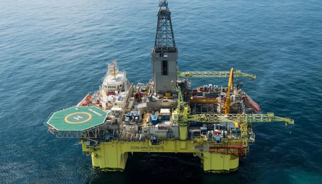 Borrhålet borrades av borriggen COSL Innovator.
Foto: COSL Drilling Europe