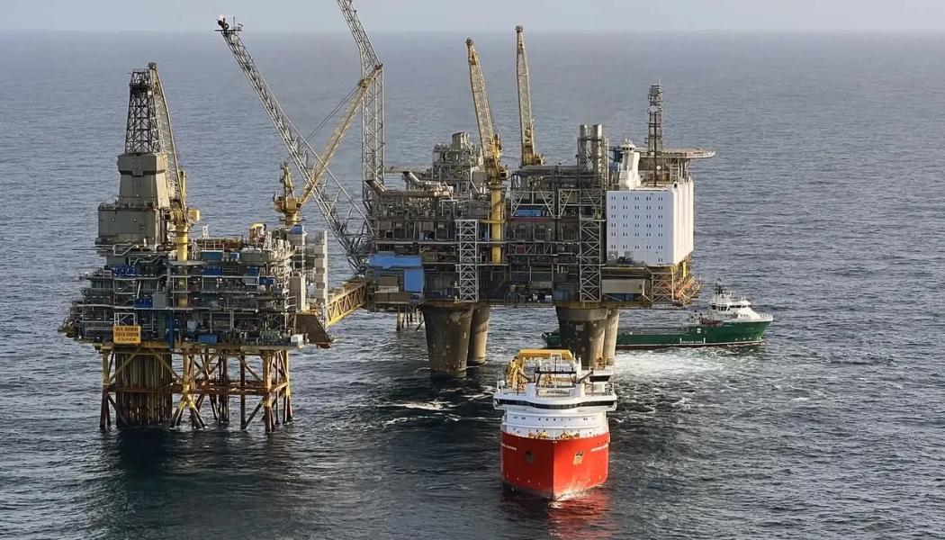 Equinors borrplatform. Foto: Equinor