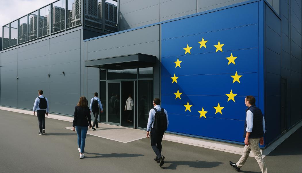 Europa har chansen att bryta beroendet från USA och bygga en egen digital infrastruktur. Symbolbild: Illustration: AI-genererad bild. Ej ett fotografi.
Upphovsrätt © Conventus