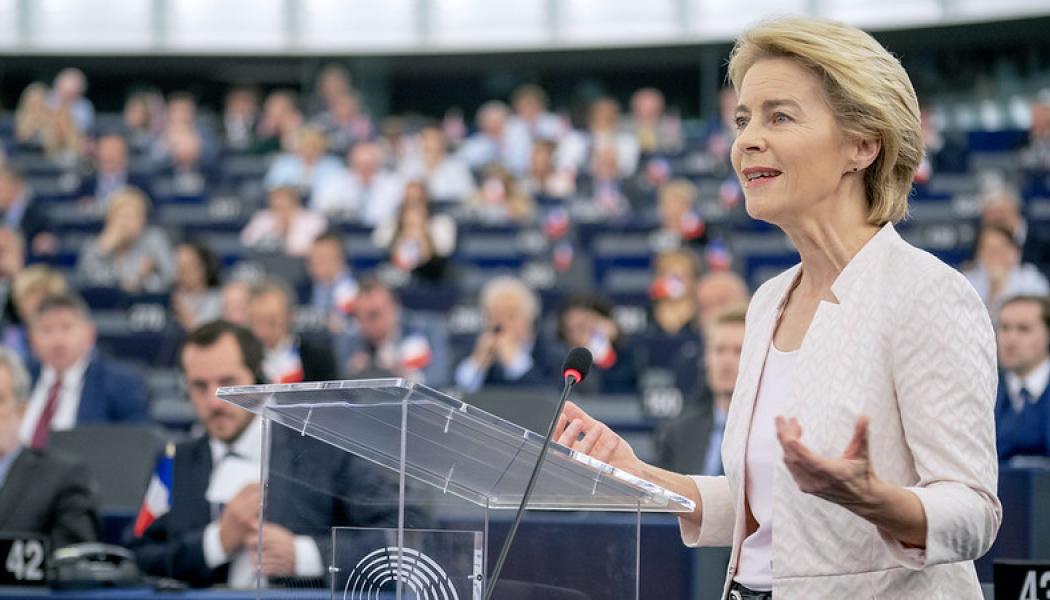 - EU vill vidta åtgärder mot billiga kinesiska elbilar. sade EU-kommissionens ordförande Ursula von der Leyen nyligen i Europaparlamentet under talet talet om Europas tillstånd. Foto: Pressfoto. European Parlament, Flickr.