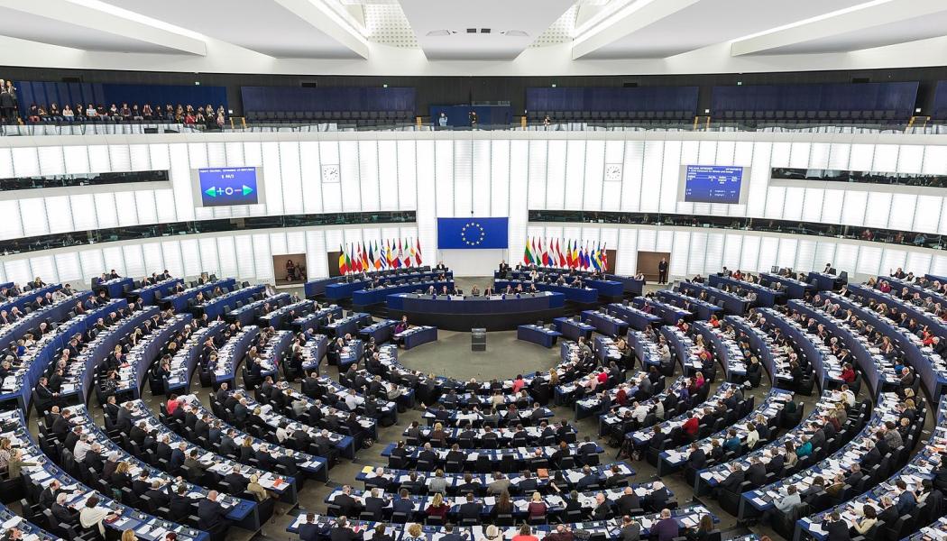 Europaparlamentet i Strasbourg under en plenarsession. Foto: Wikipedia Common, kredit. Diliff 