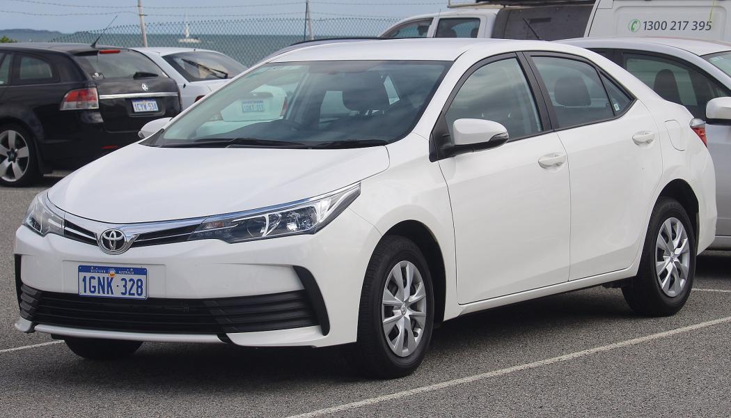 En Toyota Corolla, årsmodell 2018. Foto: EurovisionNim/Wikimedia Commons