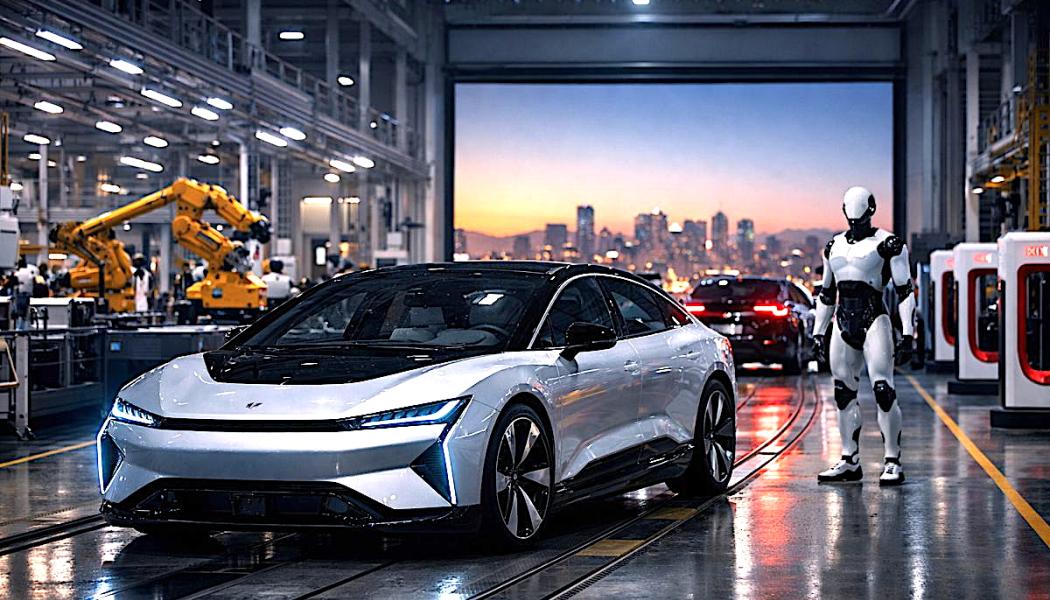 Faraday Future visade upp nyligen leveransplan, produktionsmål och robotsatsning på CES. Fokus ligger på FX Super One och kontrollerad tillväxt. Foto: CES
