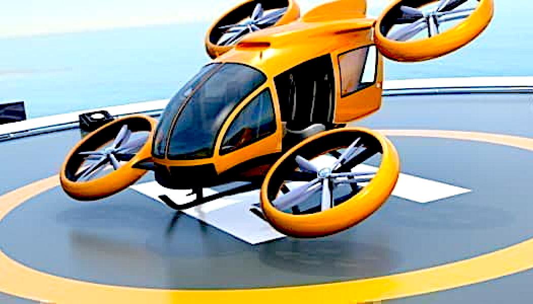 Testflygning av Archers eVTOL-flygplan Midnight, som utvecklas för korta urbana flygningar. Foto: Archer Aviation.