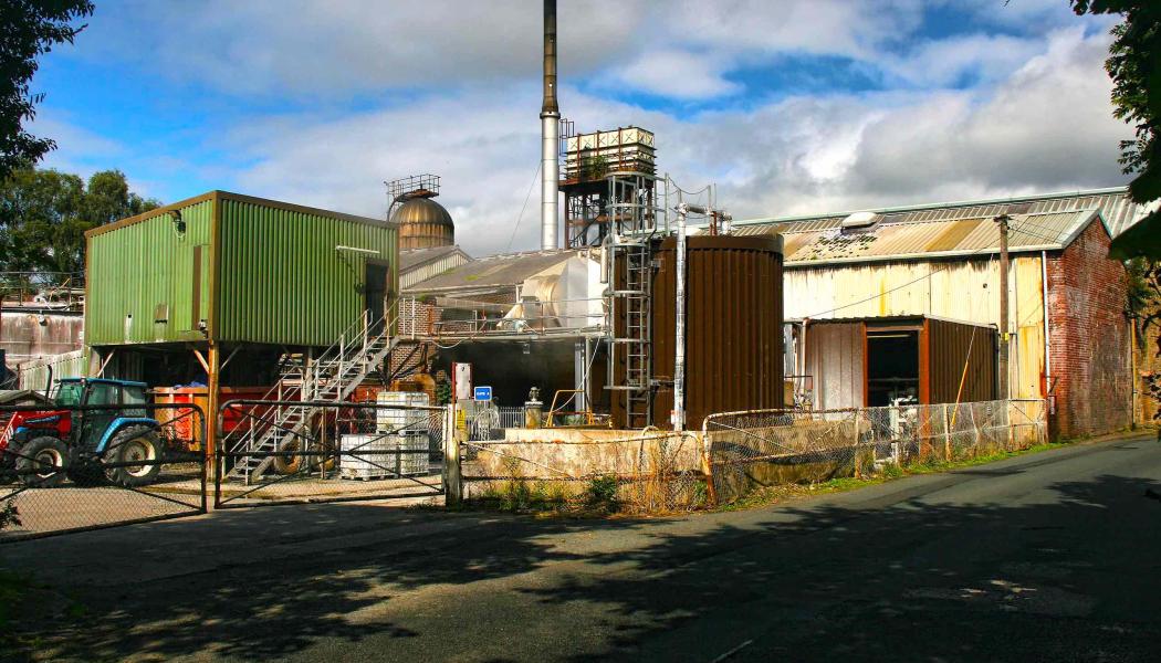 Pappersfabriken Fourstones Paper Mill. Foto: Wikipedia Common. Kredit: Peter McDermott 