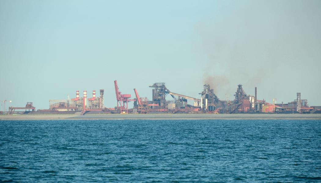 Stålverket i Dunkerque. Foto: Franz-Josef Molitor/Wikimedia Commons