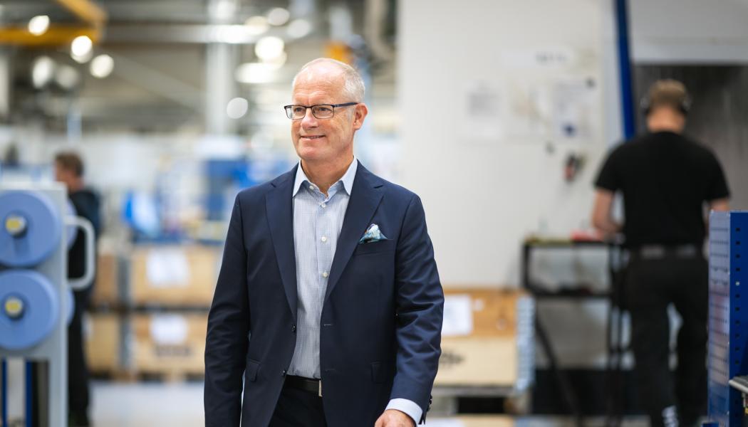 Erik Stenfors, vd på Hanza. Foto: Fredrik Karlsson Solsta Foto