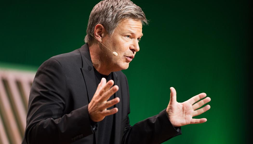 Robert Habeck, Tysklands omstridda ekonomiminister. Foto: Wikipedia Commons Lic, kredit: Martin Kraft