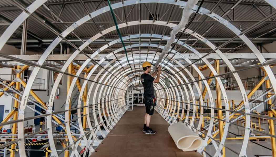 2025 räknar Heart Aerospace med 500 anställda vid Gateway Säve. Foto: Heart Aerospace