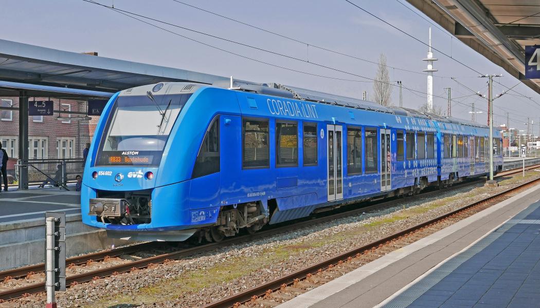 Alstoms vätgaståg Coradia på väg. Foto: Creative Commons Lic. (Pixabay) Kredit: hpgruesen