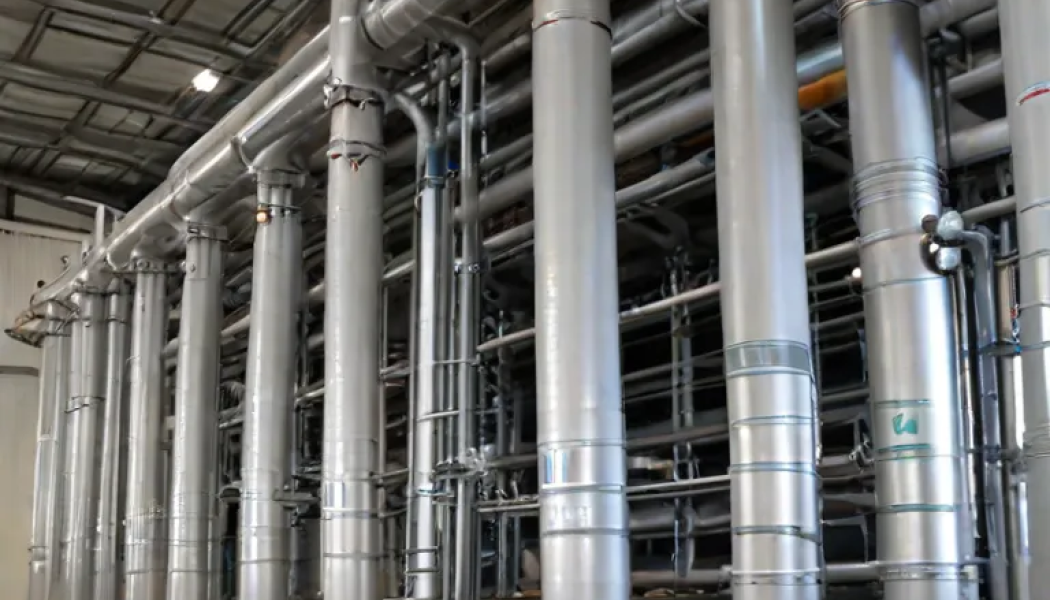 Given är främst inriktad på två sektorer: energiintensiva industrier och ren teknik. Vätgasrör. Arkivbild. 