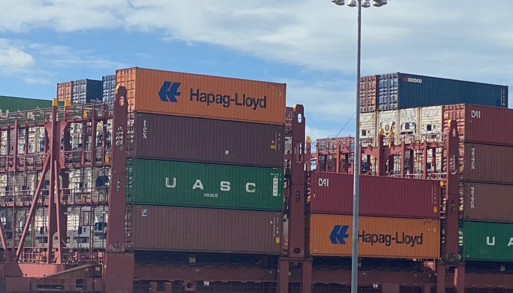 Strejken har lamslagit containertrafiken i över 30 hamnar. Foto: Simon Matthis