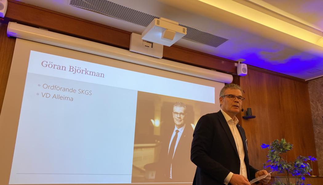 Göran Björkman, vd på Alleima. Foto: Simon Matthis 
