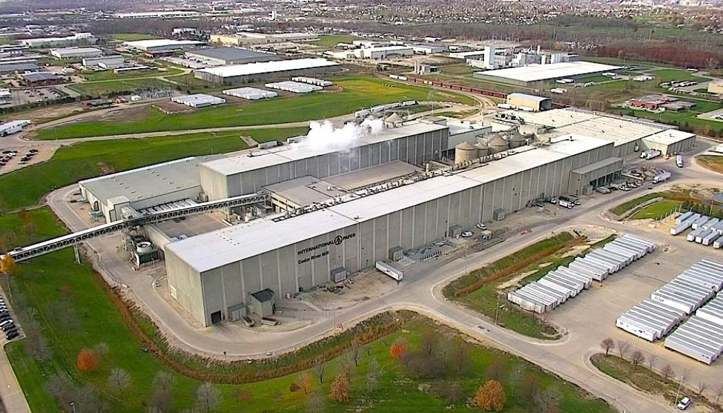 Projektet, som är det första i sitt slag för sektorn, kommer att genomföras vid IPs anläggning i Vicksburg. Foto: International Paper