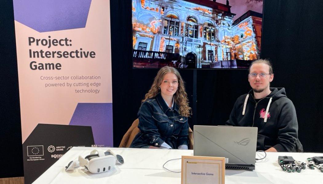 – Intresset för att använda spelteknik utanför spelbranschen växer både i Sverige och resten av världen, säger Pernilla Lindmark, projektledare för Intersective Game. Foto: Skellefteå Science City