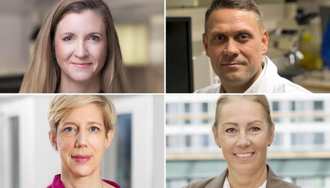Bland de invalda finns bland andra Northvolts miljöchef Emma Nehrenheim, Martin Andersson, professor i ytkemi vid Chalmers tekniska högskola, förste vice riksbankschef Anna Breman och Nina Cromnier, generaldirektör för Strålsäkerhetsmyndigheten. Foto: Northvolt, Chalmers, Riksbanken Sandra Birgersdotter Ek och Hans Alm, Alm&Lindberg AB