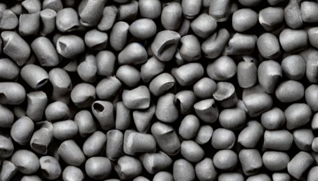 Järnmalmspellets. LKAB:s plan är att på sikt ersätta järnmalmspellets med järnsvamp. Arkivbild.