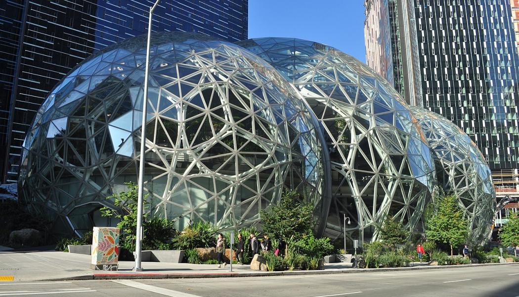 Amazons huvudkontor. Foto: Joe Mabel/Wikimedia Commons