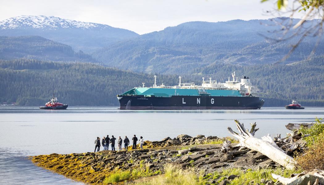 Shell-ledda LNG Canada har skickat den andra lasten flytande naturgas från sin anläggning i Kitimat på Kanadas västkust. Foto: Petronas