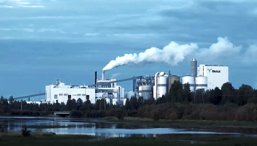 Byggandet av fabriken har varit det största pålningsprojektet i Finlands historia. Sammanlagt användes 600 kilometer med pålar vid konstruktionen av fabriken vid mynningen av Kemijoki-floden. Foto: Metsä Fibres