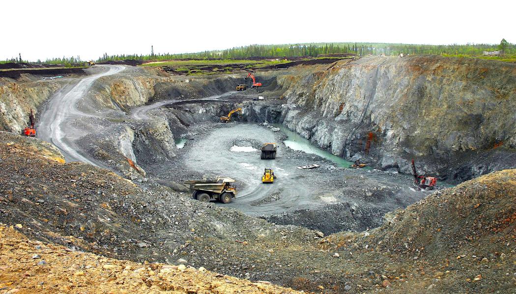 Suurikuusikos gruva i Kittilä i finska Lappland. Ägare: Agnico-Eagle Foto: Agnico-Eagle Mines Limited


