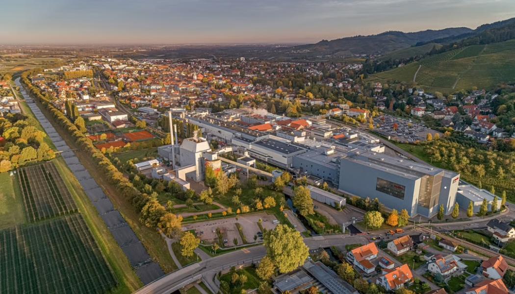 Koehlers huvudfabrik i Oberkirch: Familjeföretaget samarbetar med 20 startups. Foto: Koehler
