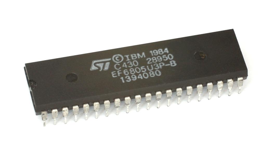 STMicroelectronics, även känt som ST, är en fransk-italiensk halvledartillverkare med huvudsäte i Genève i Schweiz. Bild: Konstantin Lanzet — CPU collection Konstantin Lanzet/Wikimedia Commons