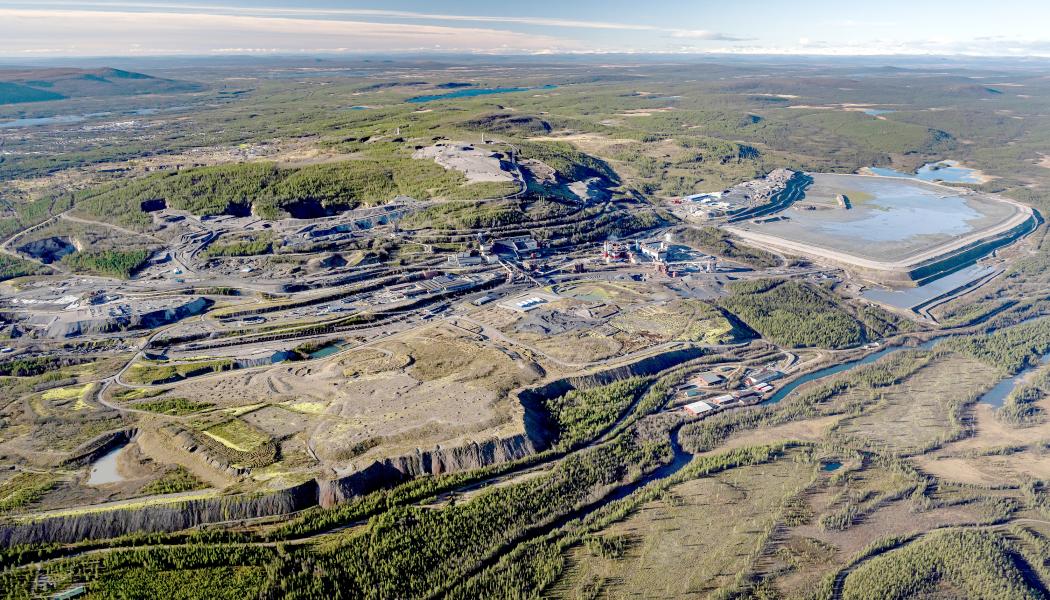 Totalt beviljas 3,1 miljarder kronor för etableringen av en första demonstrationsanläggning i Gällivare för produktion av fossilfri järnsvamp i industriell skala. Foto : LKAB