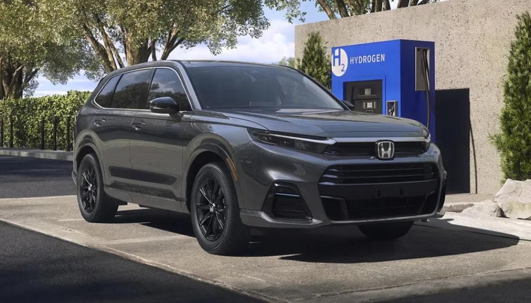 En marknadsbild av Honda CR-V e:FCEV. Foto: Honda