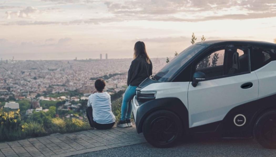 Nissans senaste skapelse Nanocar. Foto: Nissan