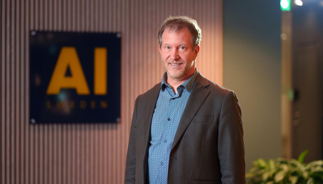 Niclas Fock, Senior Advisor på AI Sweden.  Pressbild. 