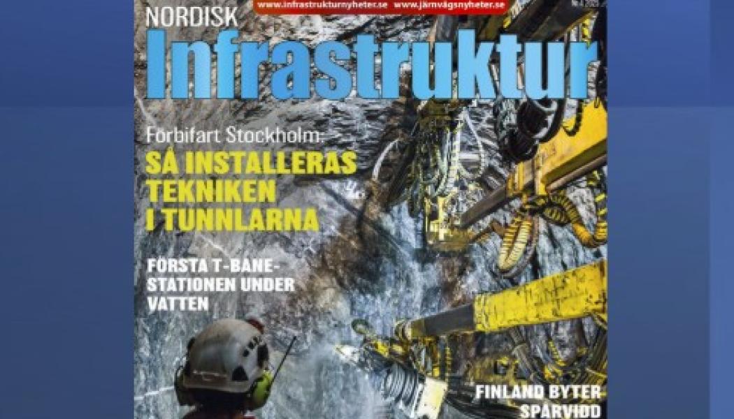 Nya numret av tidningen Infrastrukturnyheter. 