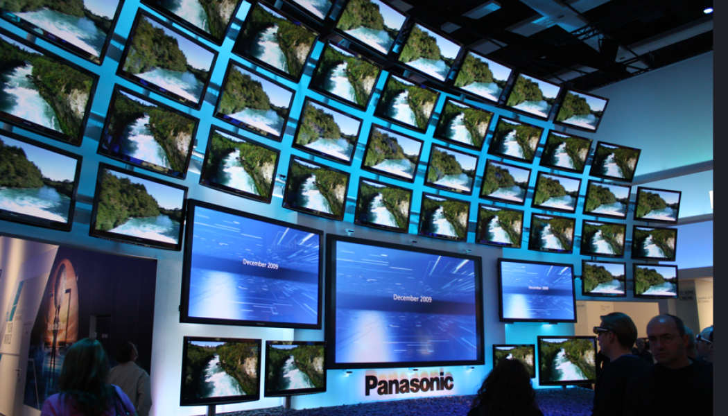 TV-monitorer från Panasonic. Foto: Bin im Garten/Wikimedia Commons