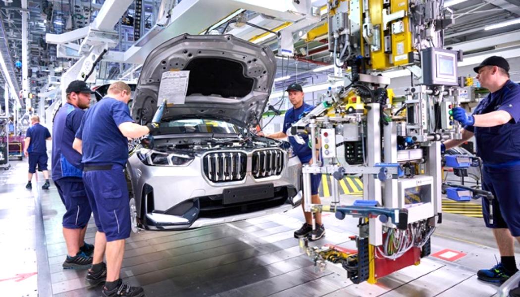 BMW-produktion i tyska Regenburg. Foto: BMW