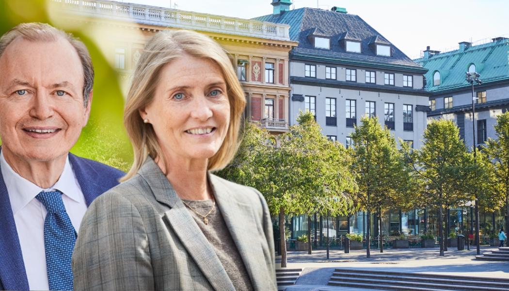 Gert Nilson, teknisk direktör och Annika Roos, vd på Jernkontoret. Bild: Jernkontoret.