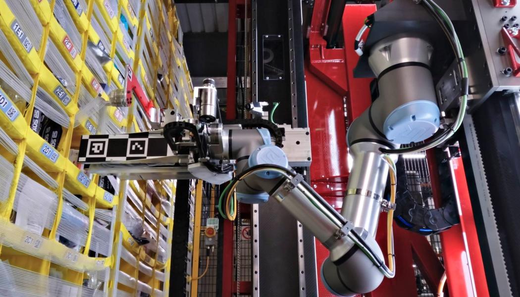 Genom att imitera hur människor använder fingertopparna för att känna igen ett föremål erbjuder Vulcan en lösning på ett av logistikens mer komplexa problem: att kunna automatiskt avgöra vad ett föremål är, hur det är placerat och hur det bäst kan greppas, även om det inte syns tydligt. Foto: Amazon