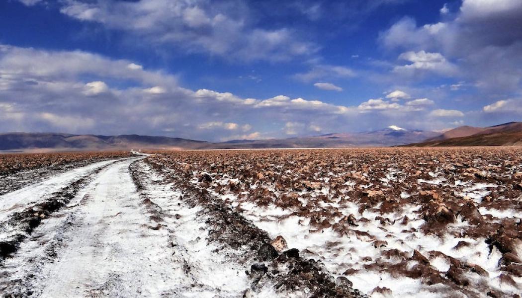 Oexploaterad litiumfyndighet i Argentina. Foto: Rio Tinto