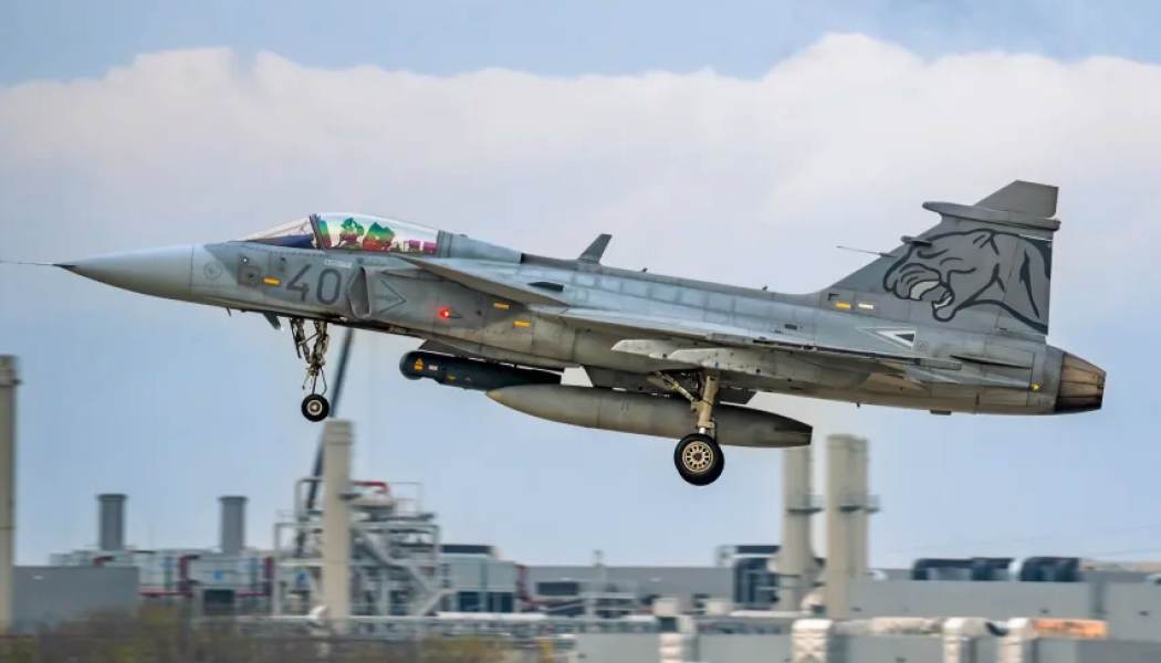 Försvarsindustrin har gyllene tider. Foto: SAAB