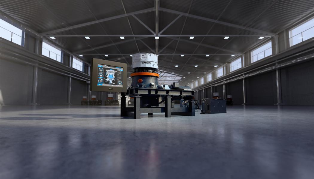 Sndviks nya uppkopplade konkrossare, nya ACS-c 5. Foto: Sandvik
