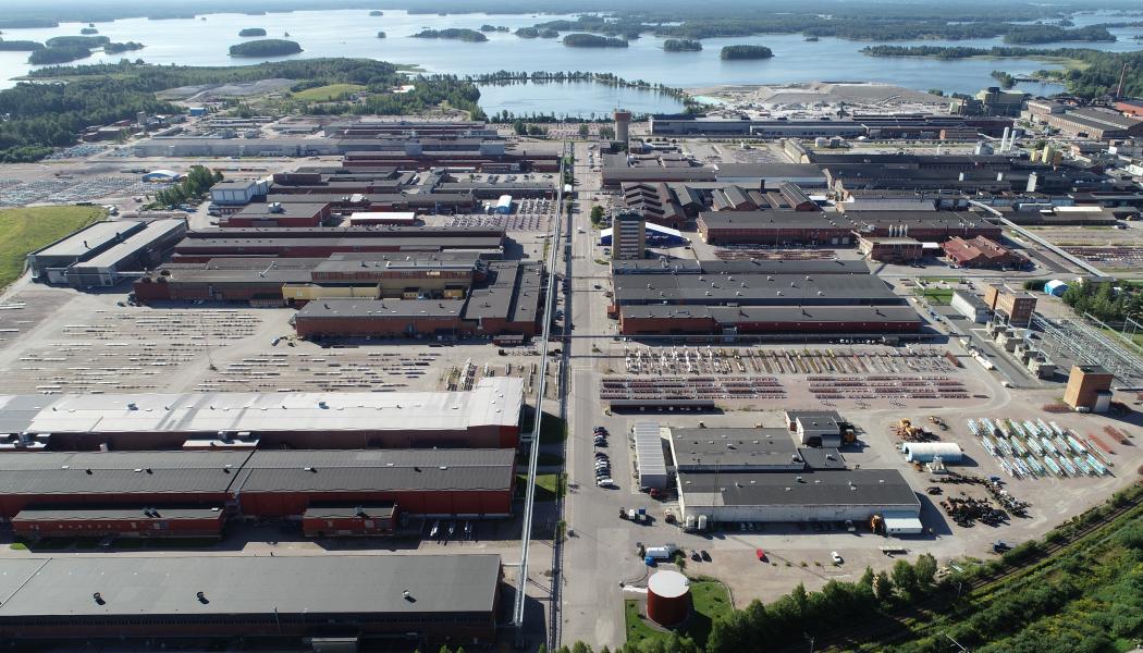 Alleimas industripark i Sandviken. Foto: Alleima