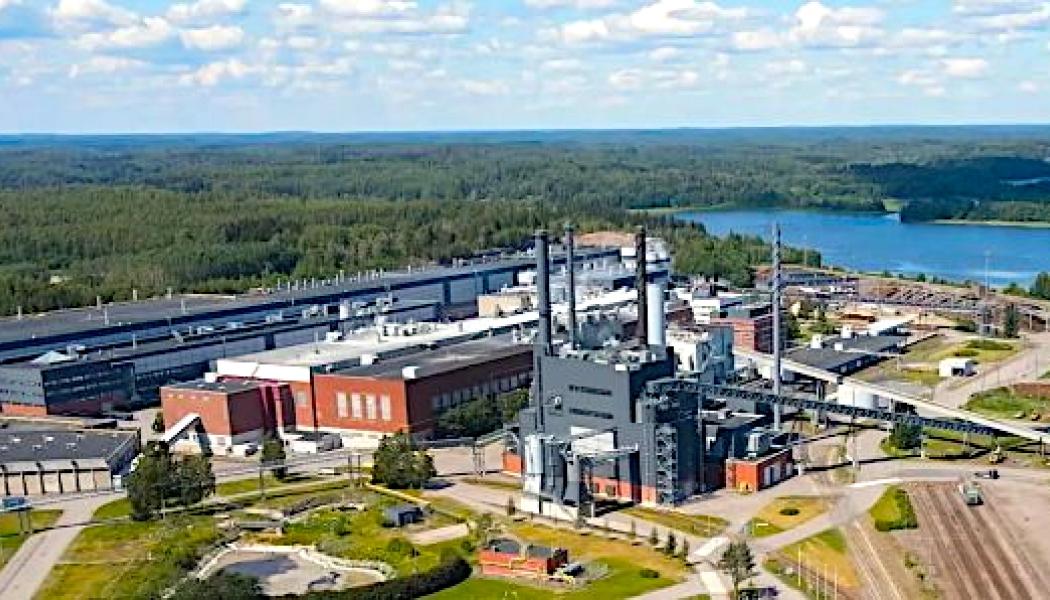 Foto: Sappi, Gerknäs pappersfabrik. 