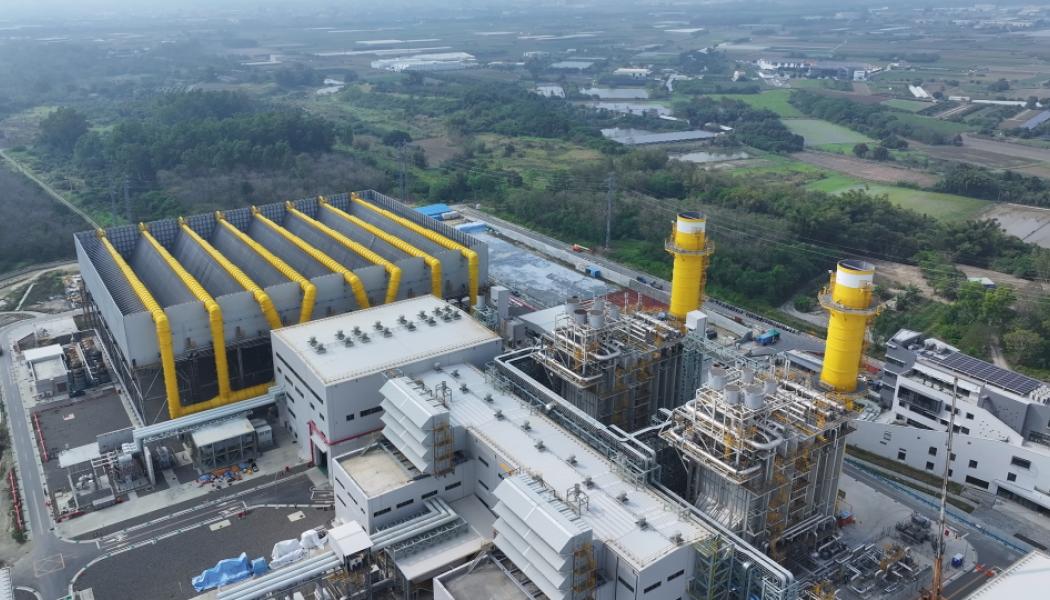 Sun Ba Phase II kombikraftverk i Tainan i södra Taiwan med Siemens Energy-gasturbiner. Foto: Siemens Energy

